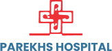 Logo- Parekhs Hospital for knee treatment in Ahmedabad